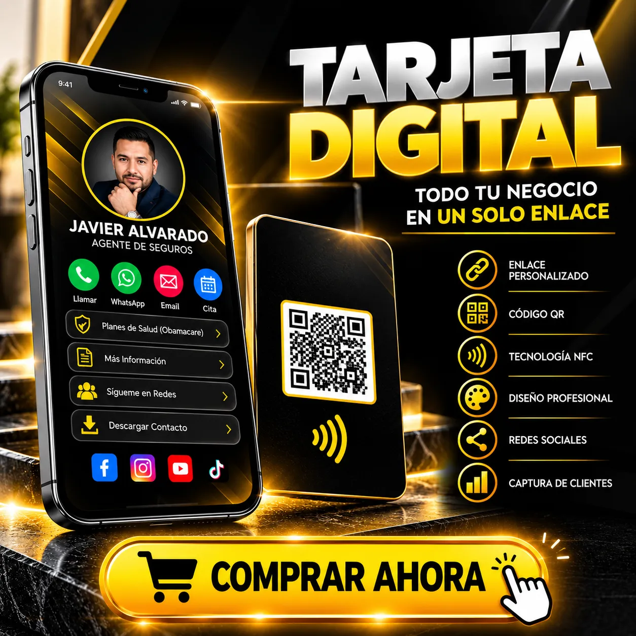 Tarjeta de presentación digital: todo tu negocio en un solo enlace